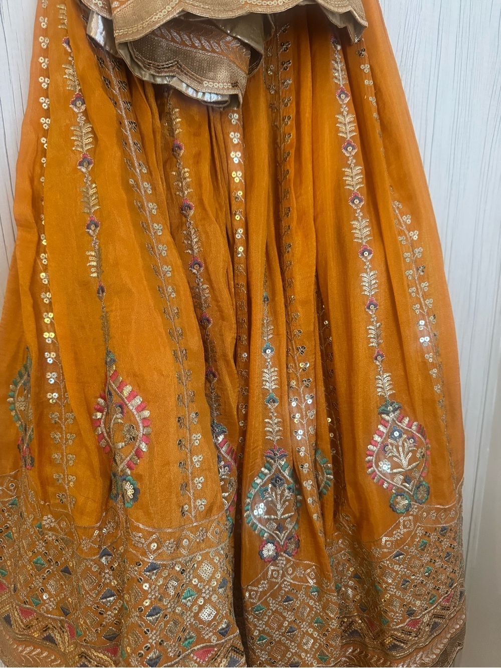 Orange Lehenga